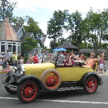 A bright convertible