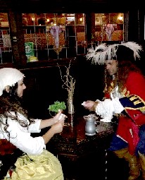 Playing cards at Hooligans