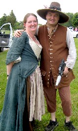 Kate and Mission with the Blaster