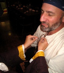 Mary Tying Bryan's Collar 2