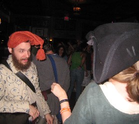 Michael Colossimo & Kate Swap Hats