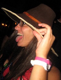 Patrick Hand Hat on Tall Girl