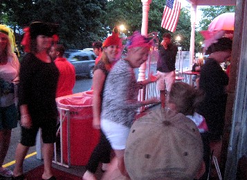 Patrons Entering the Round House