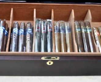 Close Up of Cigars
