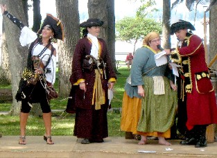 Costume Contest Group with Mary