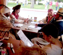 The Wrong Crowd Table at Pasquales