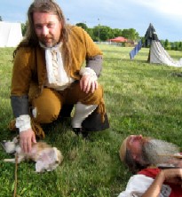 Michael Scratches Grace