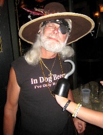 Marly's Dad in the Patrick Hand Hat