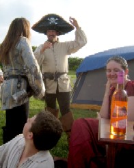 Shannon Trying to Defend His Hat to Trish