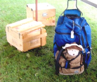 Mission Bear and Luggage