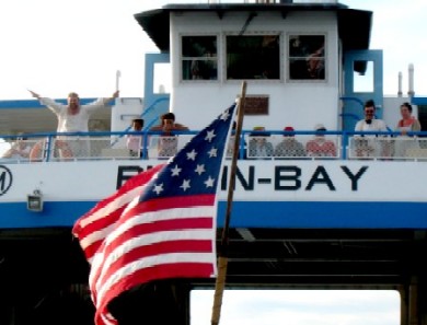 Michael on the Upper Deck