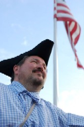 Dan Needham and the Flag