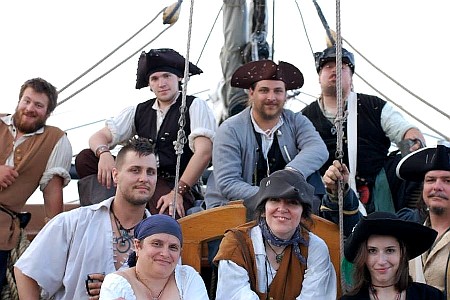 Harlott's Virtue Crew Members on the Niagara