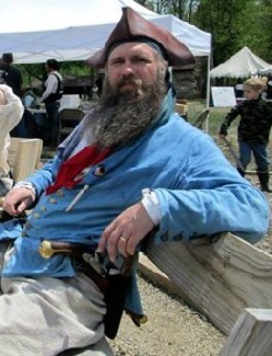 Jeremy at the Great Lakes Pirate Gathering