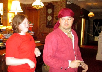 Chelsey Tying Mission's Scarf 2