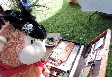 Flapjack at the Writing Table