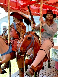 Shanon & Jeremy Nichols on the Merry-Go-Round