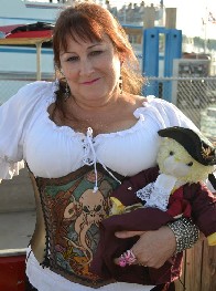 Becci in her New Corset