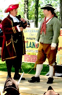 Michael and Ty on Stage