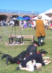 William walking away