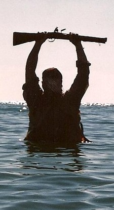 Pirate sinking in water 1