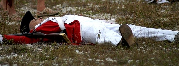 Mark, the dead British soldier.