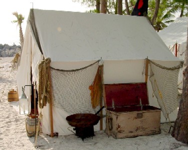 Dutch and Grace's Tent Details