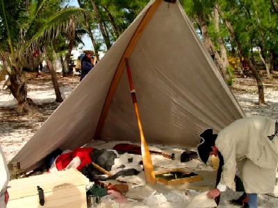 Captain Jim's Oar House Inside