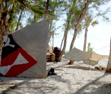 Captain Jim's Oar House Tent