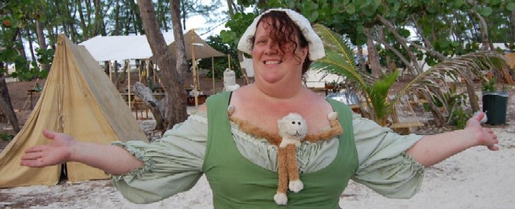 Lob resting on Silkie's Chest