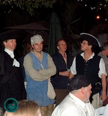 The Archangels looking disgruntled at something