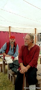 Harry conducting the safety meeting