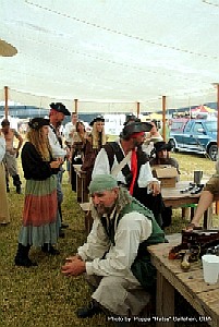 Safety meeting participants