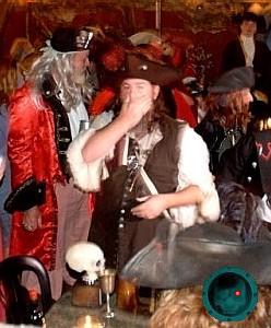 M.A. d'Dogge wins the Walk the Plank Contest again