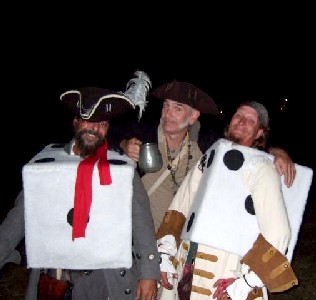 Spike & Chrispy in Dice Suits 2