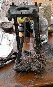 The burnt out lantern