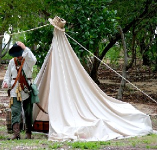 Shay's buccaneer tent