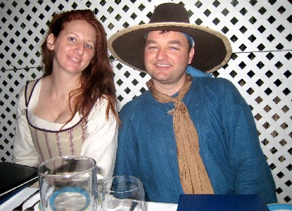 Mission and Jessi at Cafe Sole