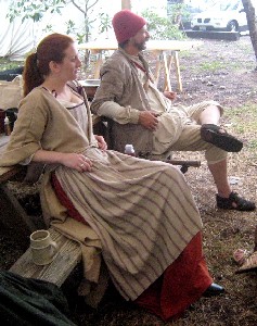 Red Jessi and Patrick (smoking)