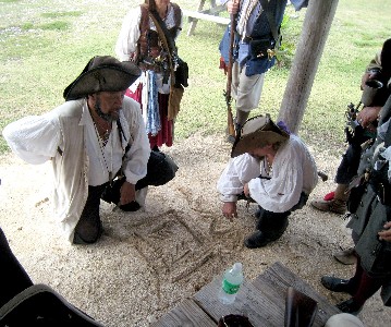 Pirates making battle plan
