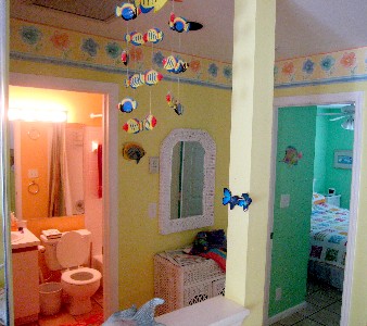 Pastel Walls in Condo