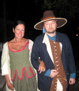 Shay & Mission in Garb in Key West