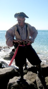 Cutter looking piratey