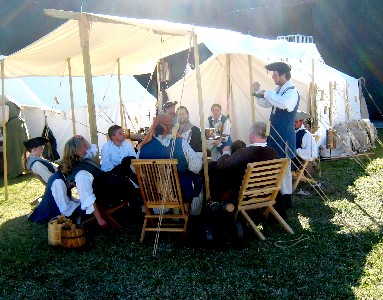 The Archangels in camp, plotting something