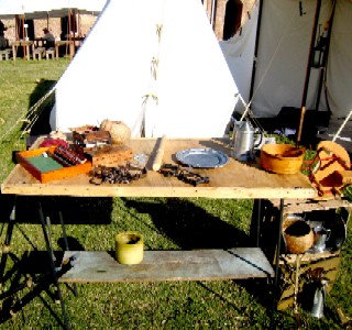 Wrecker Camp Work Table