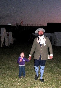 Jack Roberts and Kiera walking