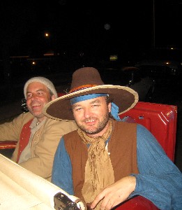 Mission & Pete in the Rumble Seat