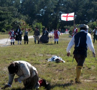 Cran loses sword fight