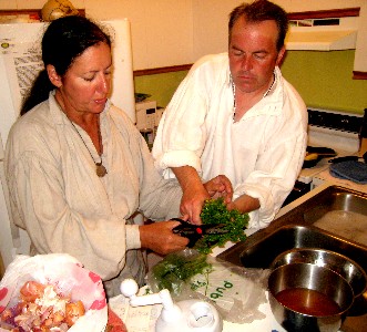 Shay working with a diamond in the rough