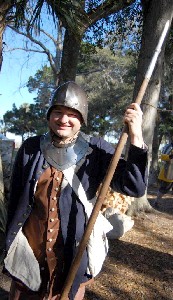 Mission, suited as a pikesman